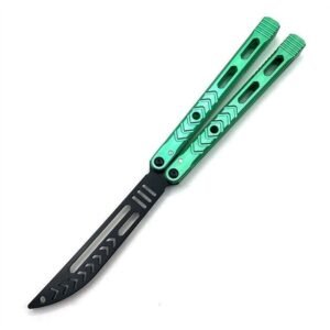 Variant Practice Butterfly 7075 aluminum unsharpened training knife,Vlindermes trainer