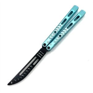 Variant Practice Butterfly 7075 aluminum unsharpened training knife,Vlindermes trainer