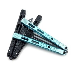 Variant Practice Butterfly 7075 aluminum unsharpened training knife,Vlindermes trainer