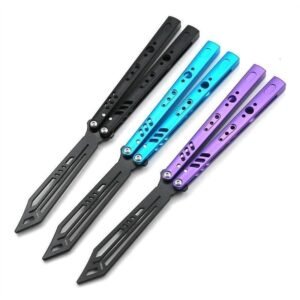 integrated aluminum handle uncut exercise butterfly training,Vlindermes trainer