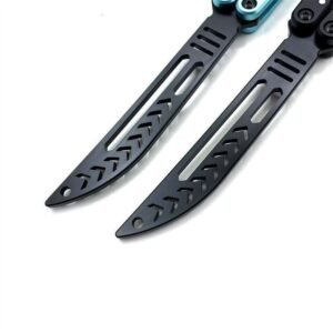 Variant Practice Butterfly 7075 aluminum unsharpened training knife,Vlindermes trainer