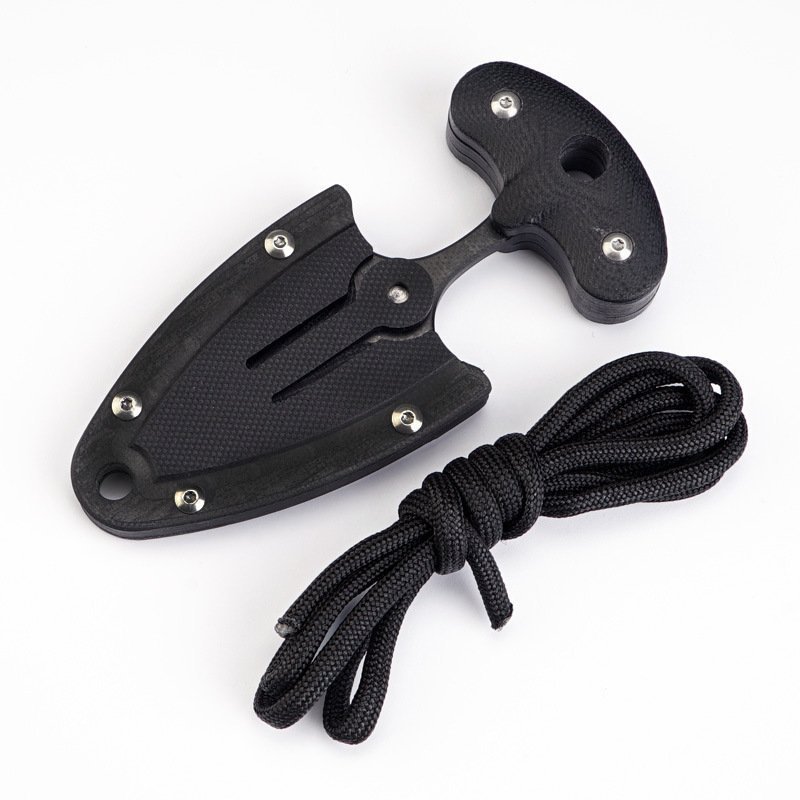 imgi_18_4972111914_2011891937-1.jpg G10 Training Dagger EDC Keyring Pendant White-Collar Travel Portable Defense Tool, Dagger Push